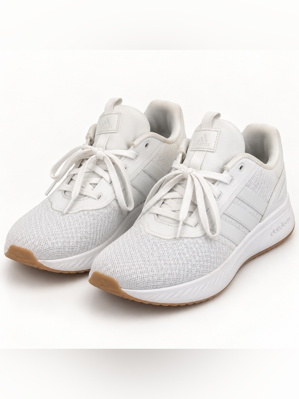 Adidas Cloudfoam White Running Shoes Women’s 9.5